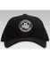 Image #2 - RopeSmart Men's Black Hawg Gear Rubber Logo Mesh-Back Trucker Cap, Black, hi-res