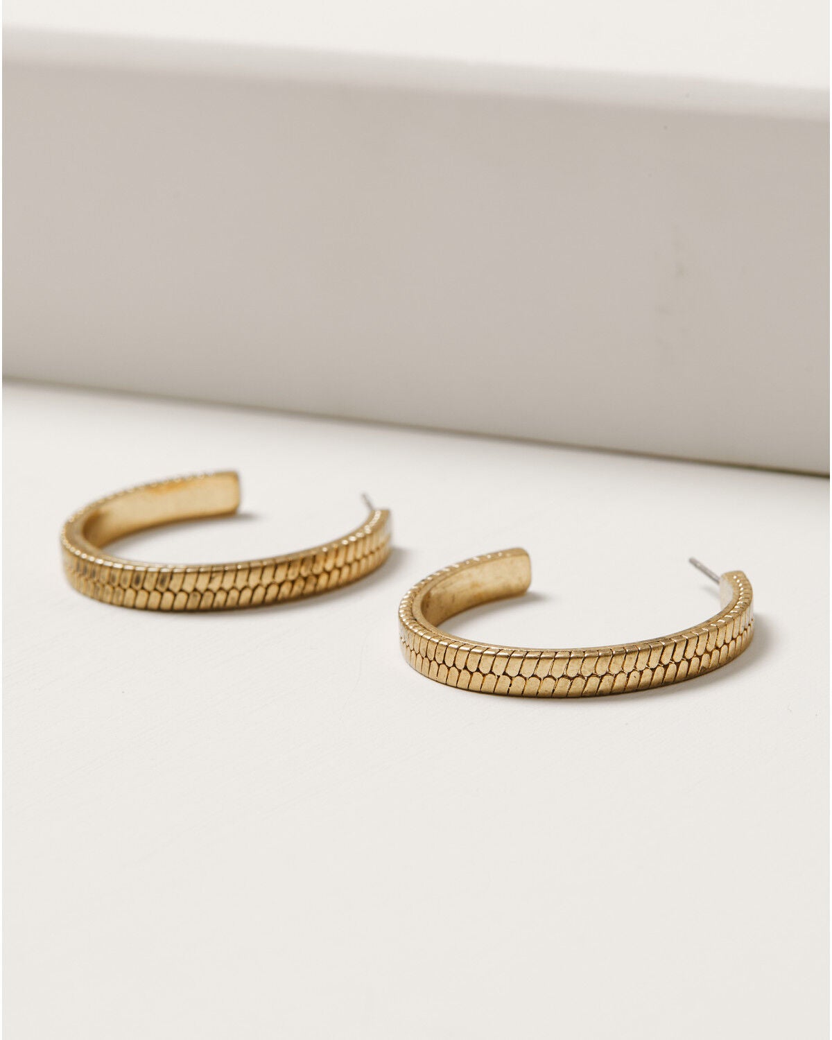 Lainey Wilson Women's Hoop Earrings, Gold, hi-res