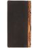 Image #2 - Hooey Men's Playing Cards Embossed Leather Rodeo Wallet, Brown, hi-res