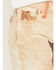 Image #2 - Wrangler X Lainey Wilson Girls' Horse Print Wide Leg Stretch Denim Jeans, Tan, hi-res
