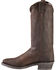 Image #3 - Jama Men's Trucker Cowboy 13" Work Boots, Distressed, hi-res
