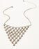 Image #1 - Shyanne Women's Champagne Chateau Bib Necklace, Silver, hi-res