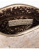 Image #6 - Shyanne Women's Grey Glitter Inlay With Fringe Crossbody Bag, Silver, hi-res