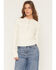 Image #1 - Shyanne Women's Zelma Henley Hooded Long Sleeve Top, Sand, hi-res