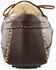 Minnetonka Men's Sheepskin Moose Slippers, Chocolate, hi-res