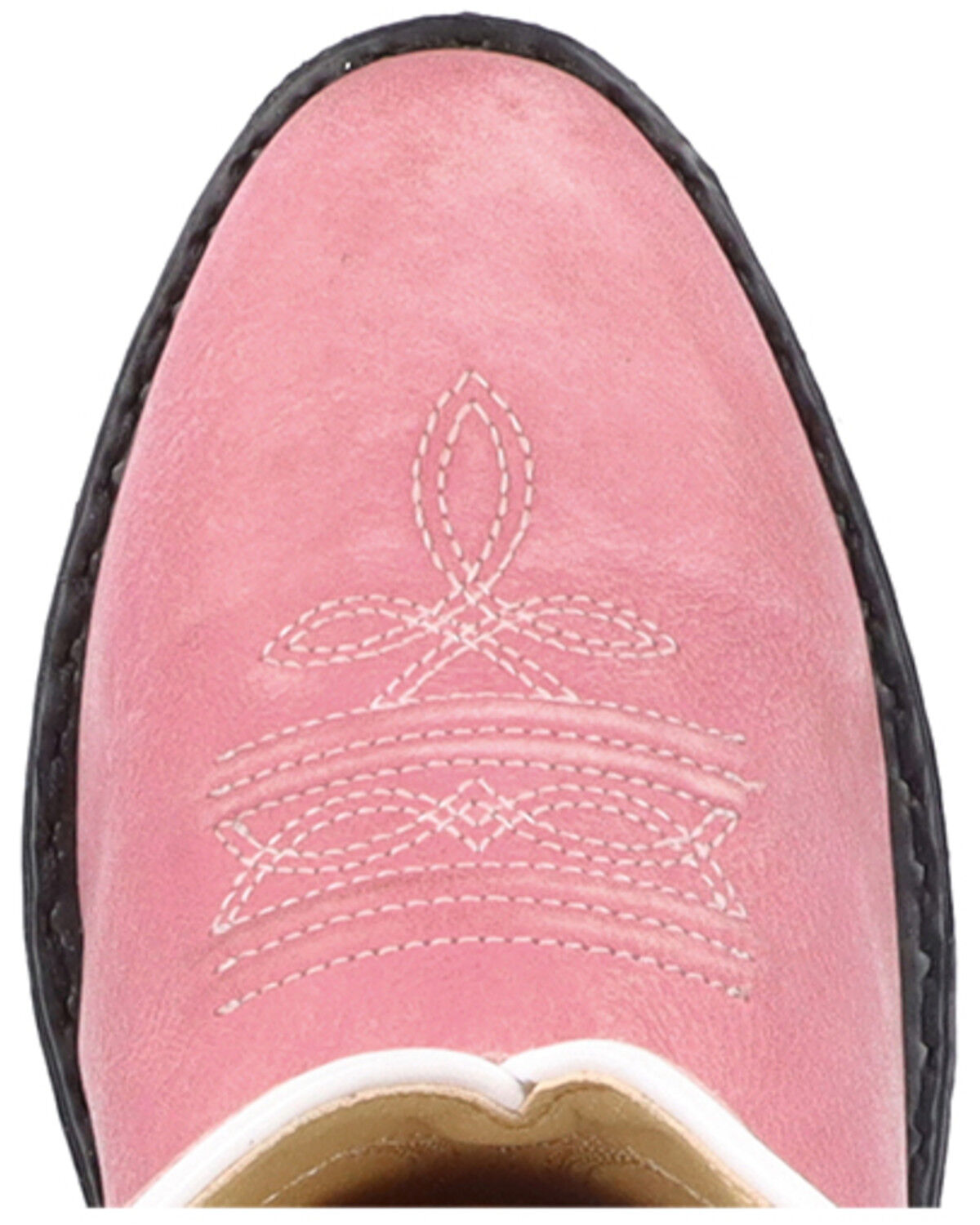 Image #6 - Smoky Mountain Little Girls' Denver Western Boots - Round Toe, Pink, hi-res