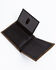 Image #3 - Cody James Men's Brown Horizontal Bi-Fold Leather Wallet , Brown, hi-res
