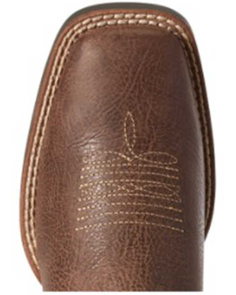 Image #4 - Ariat Boys' Sorting Pen Western Boots - Square Toe, Brown, hi-res