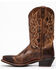 Image #3 - Laredo Men's Breakout Square Toe Western Boots, Rust, hi-res