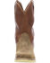 Image #5 - Lucchese Men's Comanche Western Boots - Round Toe, Brown, hi-res