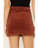 Image #4 - Wishlist Women's Side Button Corduroy Mini Skirt, Camel, hi-res