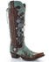 Image #1 - Old Gringo Double D Ranch Ammunition Turquoise Cowgirl Boots - Snip Toe, , hi-res