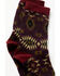 Shyanne Women's Multicolored Southwest Cool Max Crew Socks, Multi, hi-res