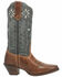 Laredo Women's Passion Flower Western Boots - Snip Toe, Cognac, hi-res