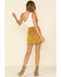 Molly Bracken Women's Suede Belted Skirt , , hi-res