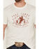 Image #3 - Cody James Men's Giddy Up Rodeo Graphic Short Sleeve T-Shirt , Cream, hi-res