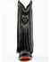 Image #4 - Corral Women's Embroidered and Crystal Eagle Fringe Western Boots - Snip Toe, Black, hi-res
