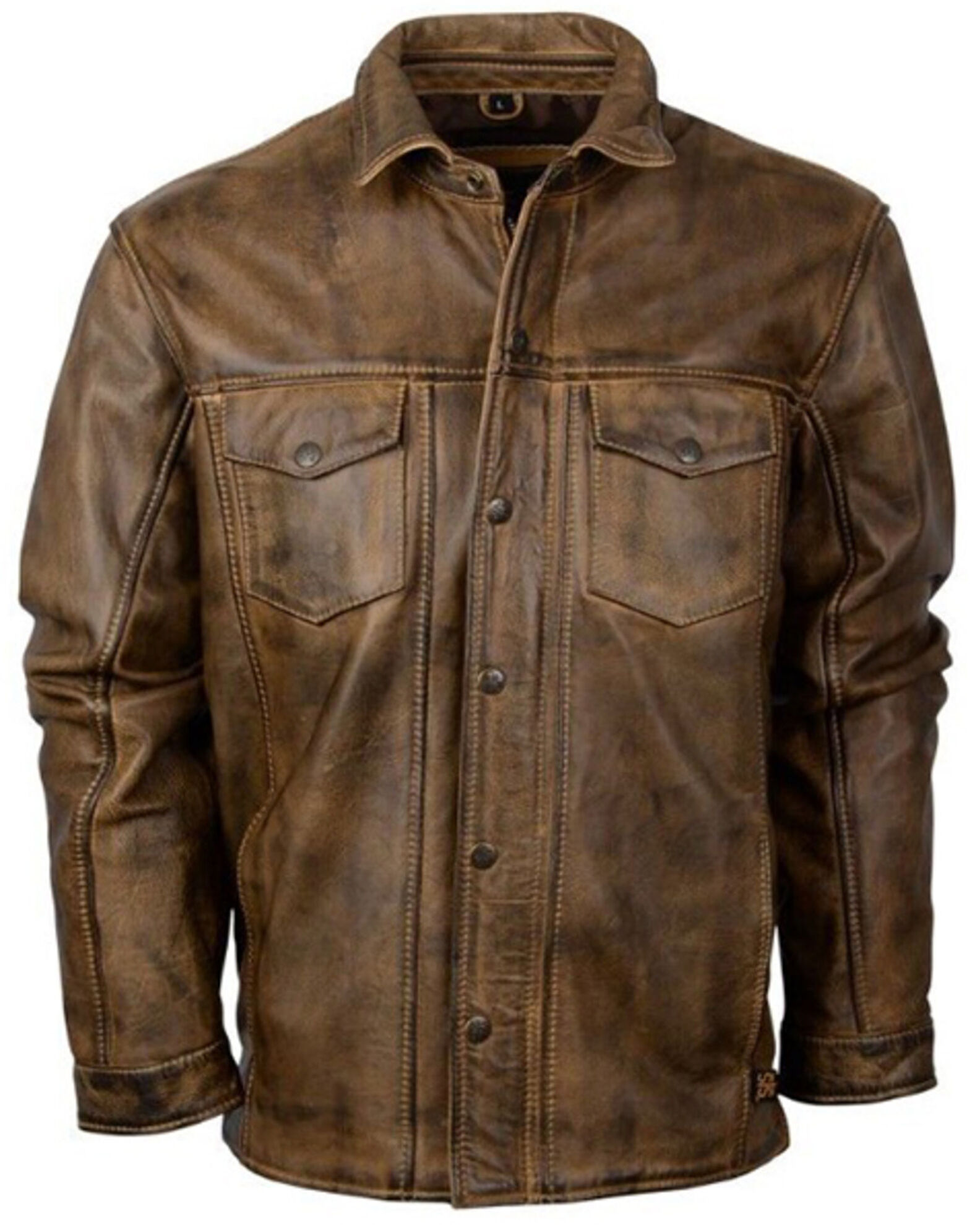 STS Ranchwear By Carroll Men s Ranch Hand Leather Jacket 4X Boot Barn
