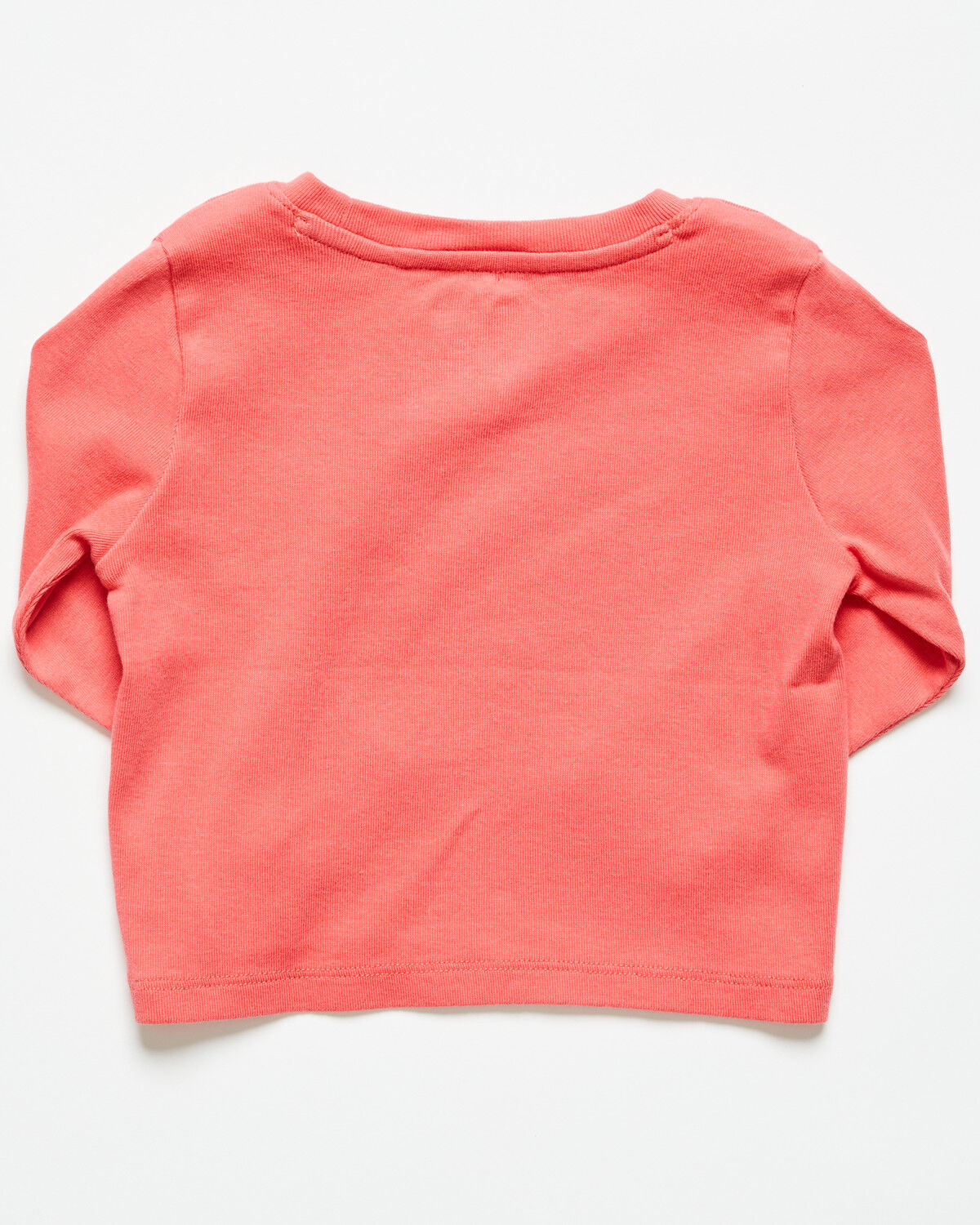 Image #3 - Wrangler Infant Girls' Horse Long Sleeve Graphic Shirt, Pink, hi-res