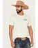 Image #2 - Pendleton Men's Boot Barn Exclusive Script Logo Short Sleeve Graphic T-Shirt, Natural, hi-res