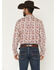 Image #4 - RANK 45&reg; Men's Sketchy Southwestern Print Long Sleeve Button-Down Stretch Western Shirt, Cream, hi-res