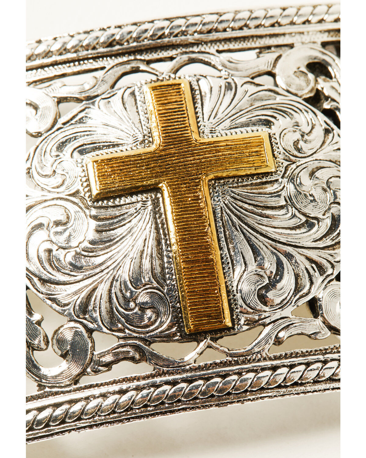 Product Name:  Cody James Men's Filigree Cross Buckle