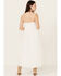 Image #4 - Yura Women's Crochet Sleeveless Midi Dress, White, hi-res