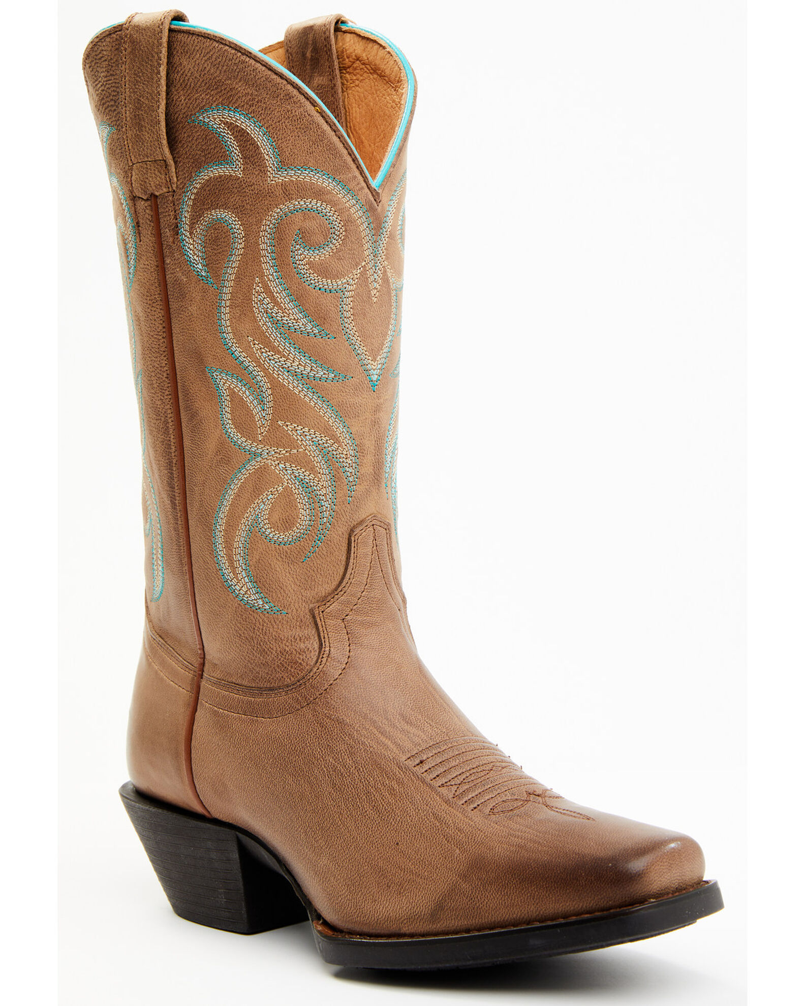 Womens square sales toe cowboy boots