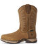 Ariat Women's Anthem Waterproof Western Work Boots - Composite Toe, Brown, hi-res