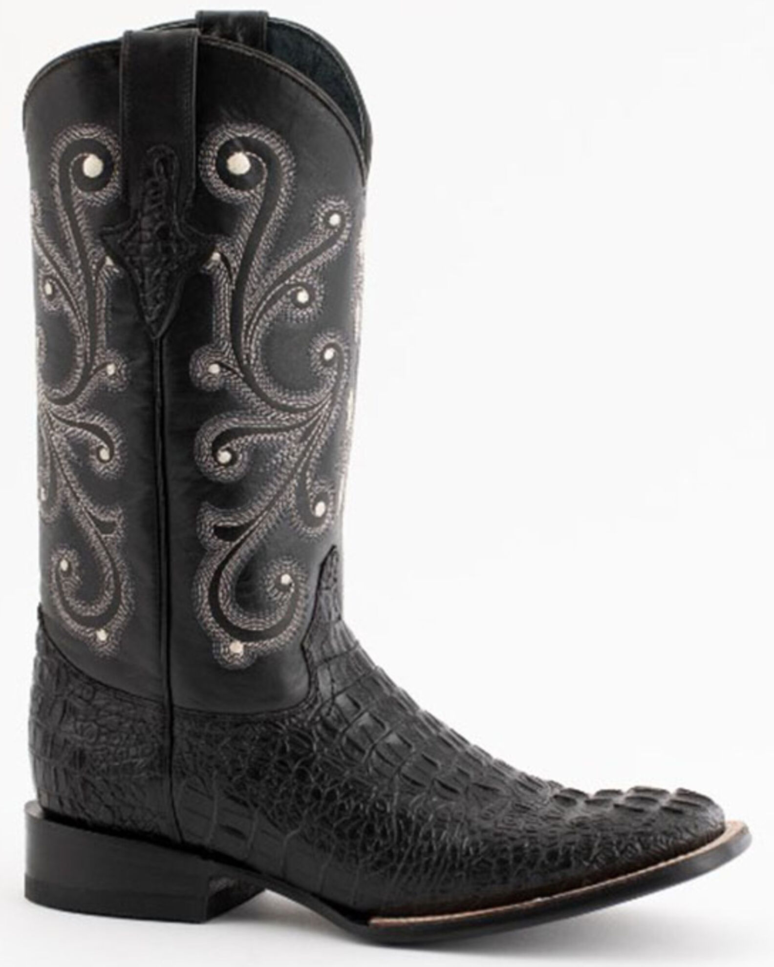 Ferrini Men s Caiman Crocodile Print Western Boots Boot Barn