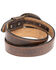 Image #2 - Cody James Men's Brown American Flag Oval Western Buckle Belt , , hi-res