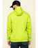 Image #2 - Ariat Men's Lime Heather Rebar Graphic Hooded Work Sweatshirt - Big , , hi-res