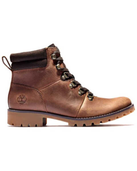 Image #2 - Timberland Women's Ellendale Water Resistant Lace-Up Hiking Boots - Round Toe, Medium Brown, hi-res