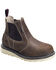 Image #1 - Avenger Women's Waterproof Chelsea Work Boots - Soft Toe, Brown, hi-res