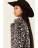 Image #2 - Urban Republic Girls' Jaguar Print Long Faux Fur Coat, Grey, hi-res