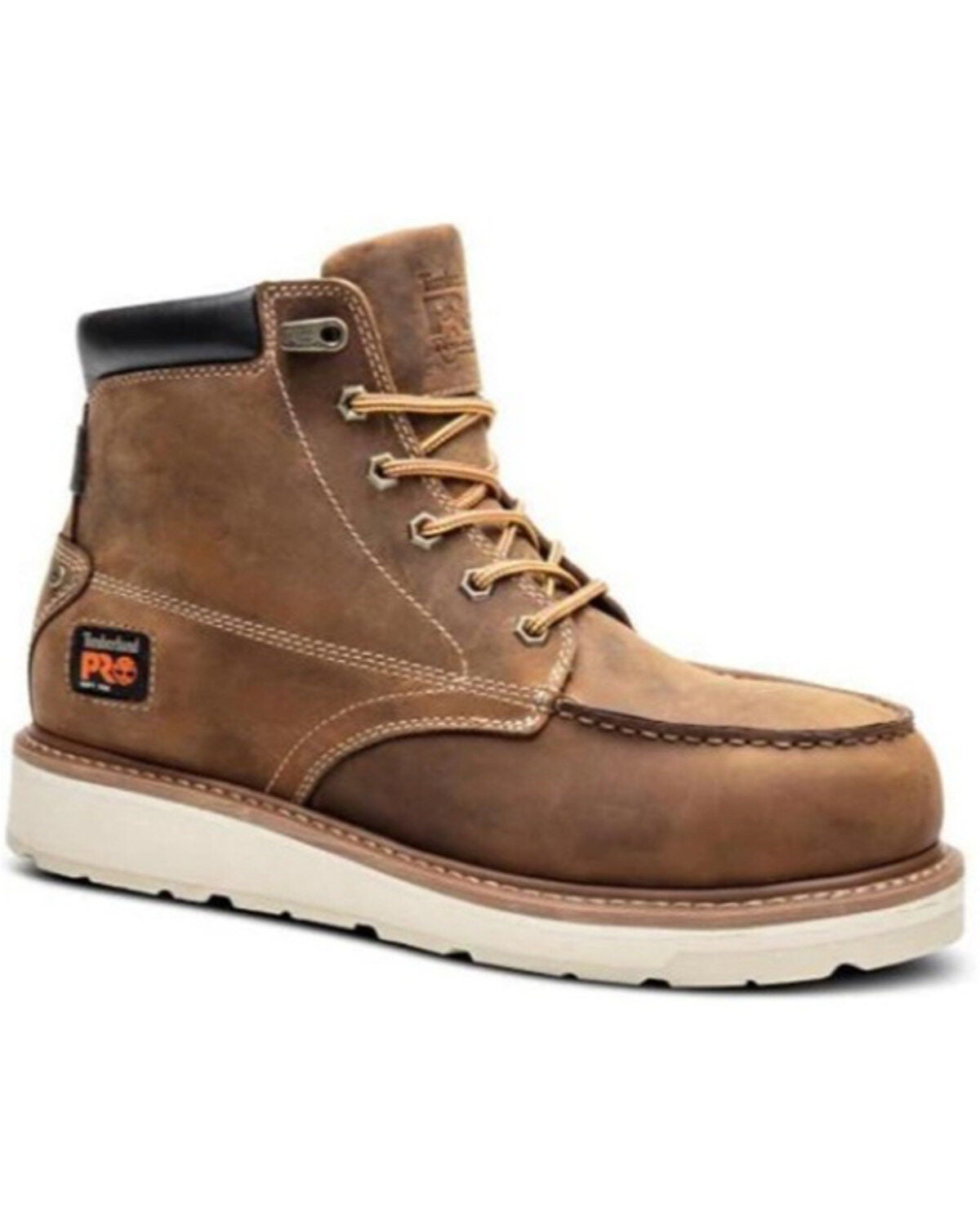 Timberland PRO Men's Gridworks Waterproof Work Boots - Soft Toe, Brown, hi-res