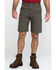 Image #1 - Carhartt Men's Charcoal 10" Rugged Flex Rigby Work Shorts, , hi-res