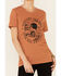Image #3 - Ali Dee Women's Heather Autumn Wild Like The West Graphic Short Sleeve Tee , , hi-res