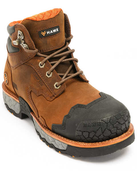 Image #1 - Hawx Men's 6" Legion Work Boots - Composite Toe, , hi-res