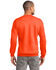 Image #2 - Port & Company Men's Safety Orange 2X Essential Fleece Crew Work Pullover - Big , Orange, hi-res