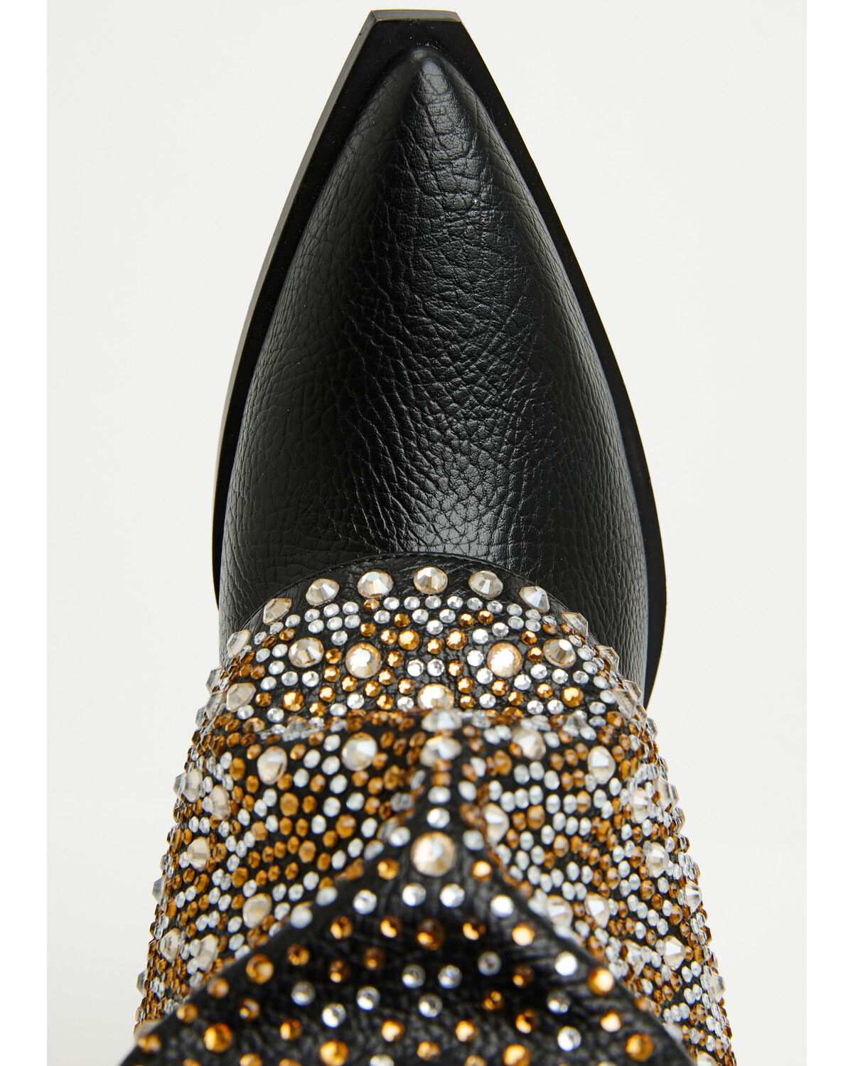 Image #6 - Azalea Wang Women's Beth Rhinestone Tall Fashion Boots - Snip Toe, Black, hi-res