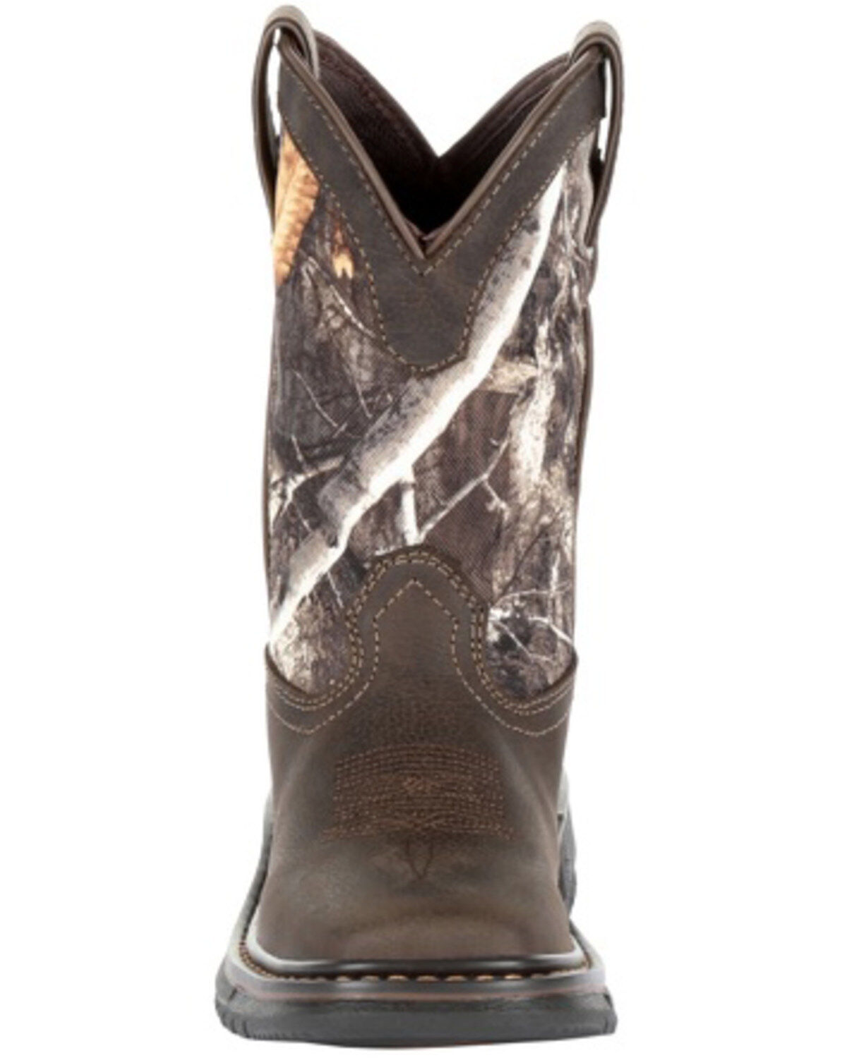 Image #5 - Rocky Boys' Ride FLX Waterproof Western Work Boots - Soft Toe, Brown, hi-res