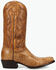 Image #2 - Dan Post Men's Exotic Alligator Western Boots - Square Toe, Tan, hi-res