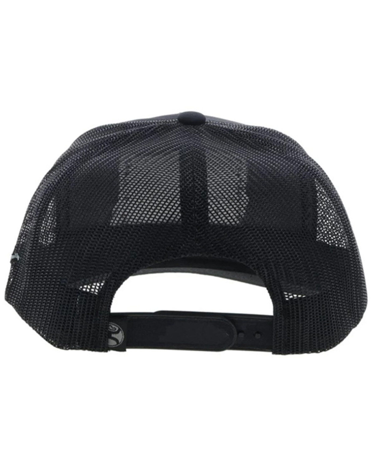 Image #2 - Hooey Men's Liberty Roper Trucker Cap, Black, hi-res