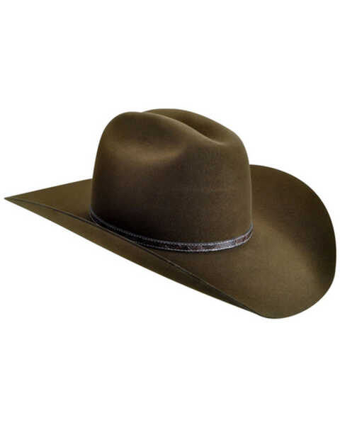 Image #2 - Bailey Men's Roderick 3X Premium Wool Felt Cowboy Hat, , hi-res