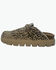 Image #2 - Very G Women's Cali Leopard Print Platform Clog Shoes, Taupe, hi-res