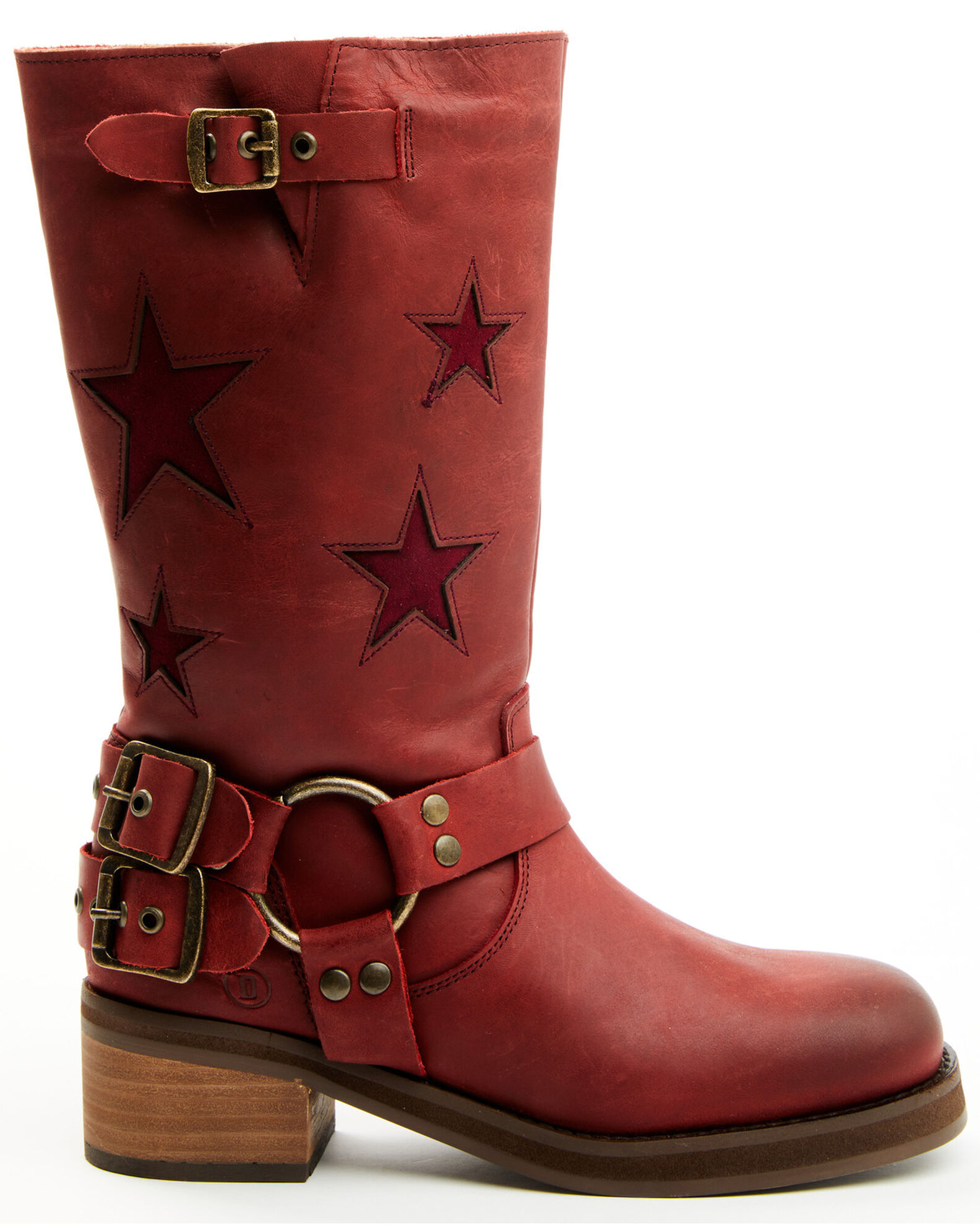 Dingo Women s Blacklist Harness Boots Round Toe Boot Barn
