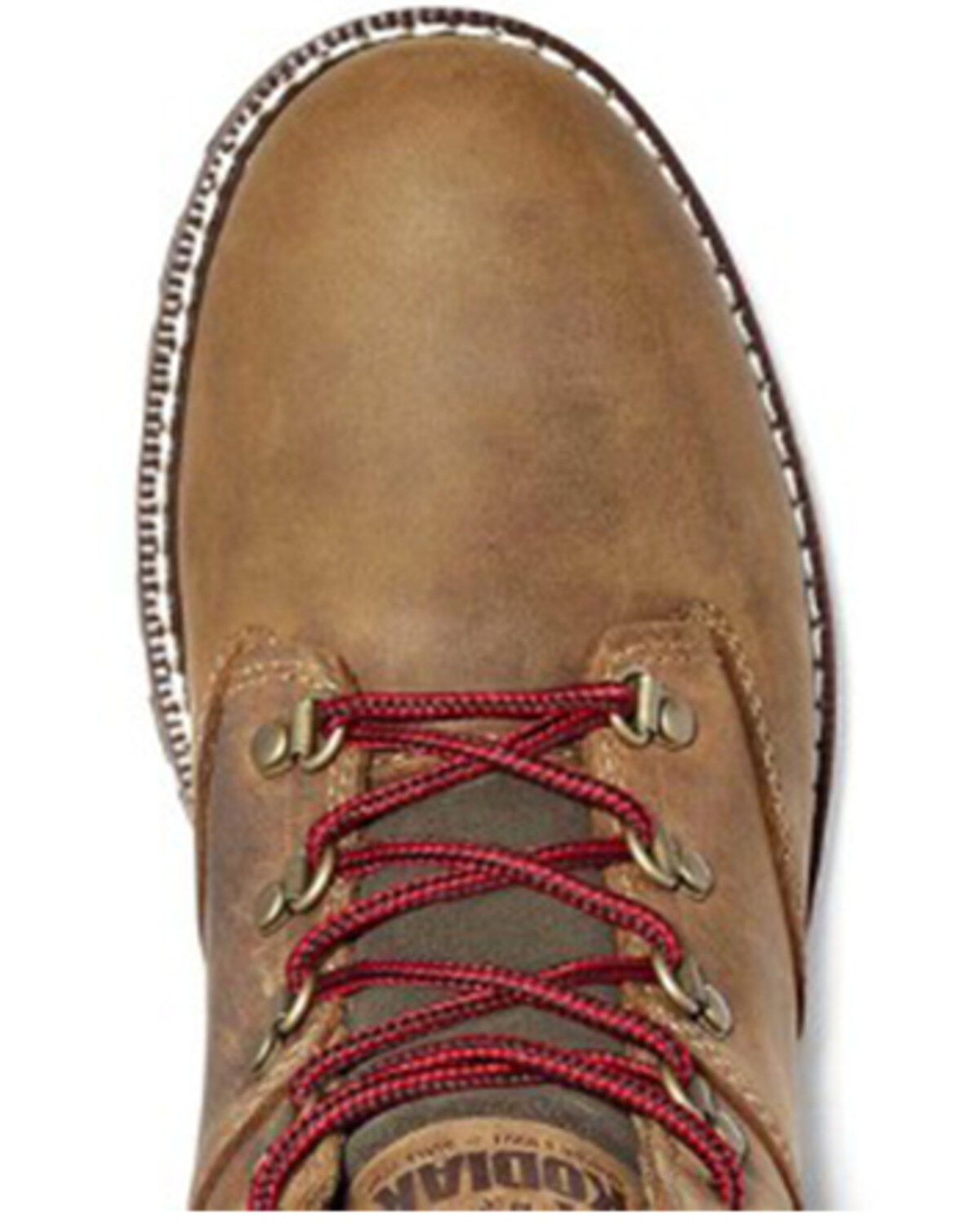 Image #6 - Kodiak Women's Bralorne 6" Waterproof Work Boots - Soft Toe, Medium Brown, hi-res
