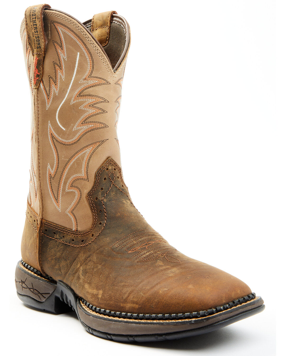 Square steel toe boots clearance