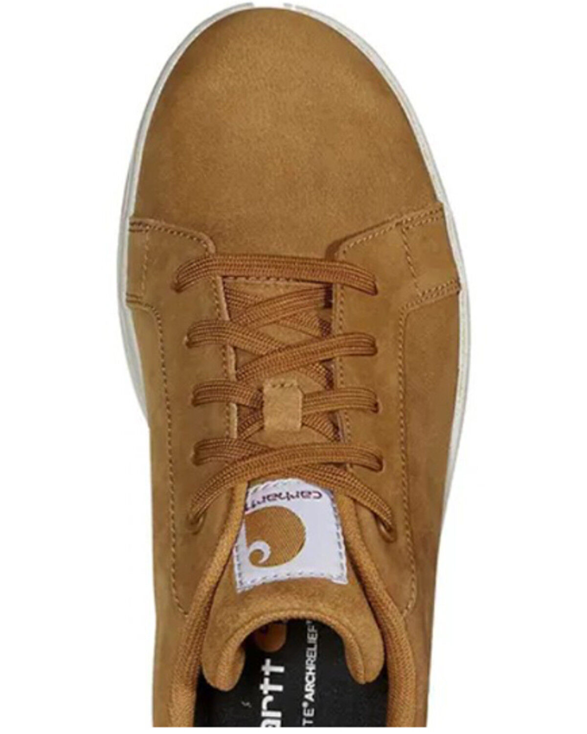 Image #6 - Carhartt Men's Detroit Leather Work Shoe - Soft Toe, Brown, hi-res